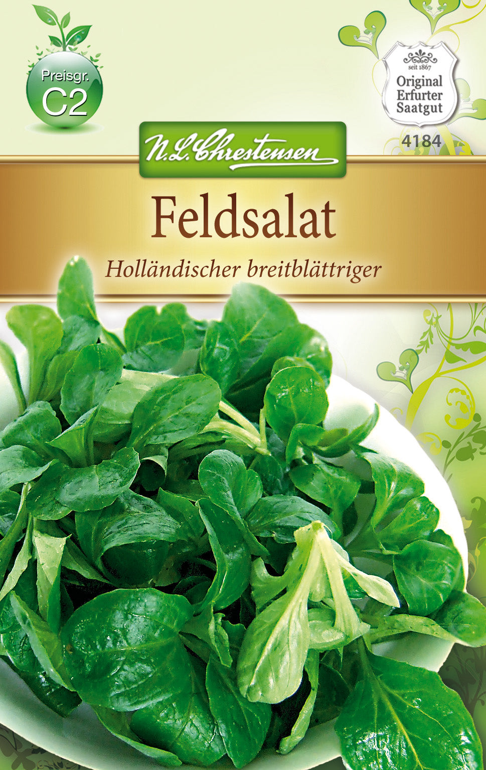 N.L. Chrestensen Feldsalat Holländischer breitblättriger