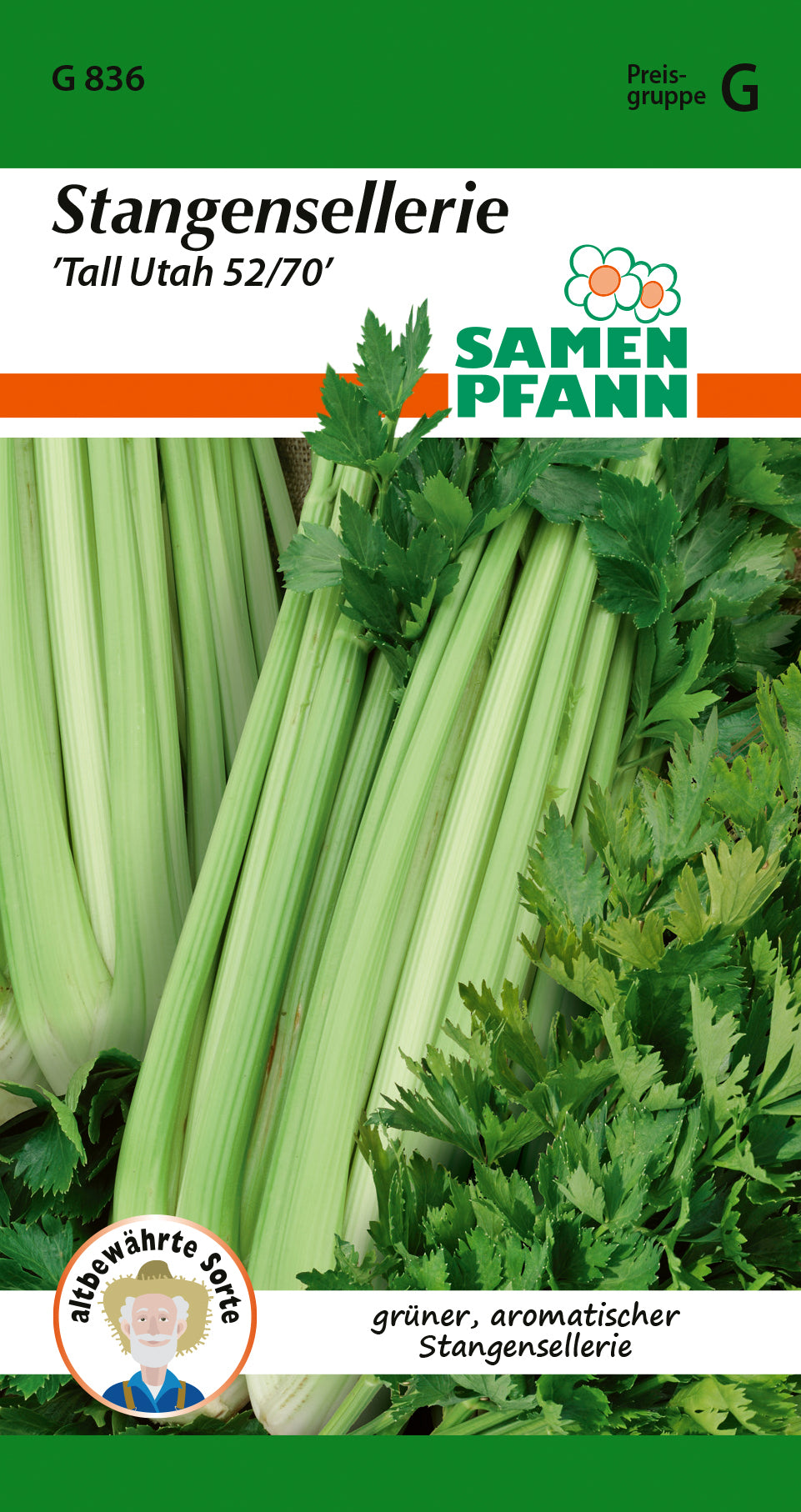 Samen Pfann Stangensellerie Tall Utah 52/70