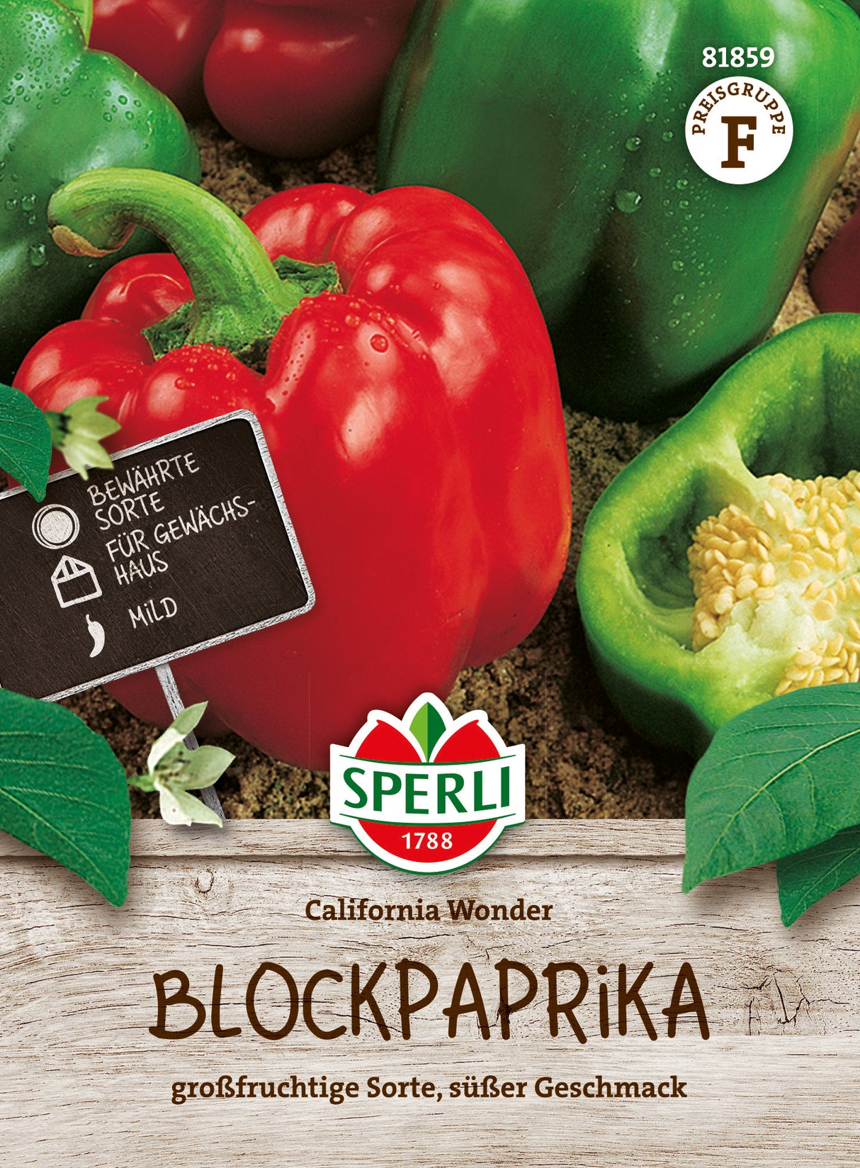 SPERLI Blockpaprika California Wonder