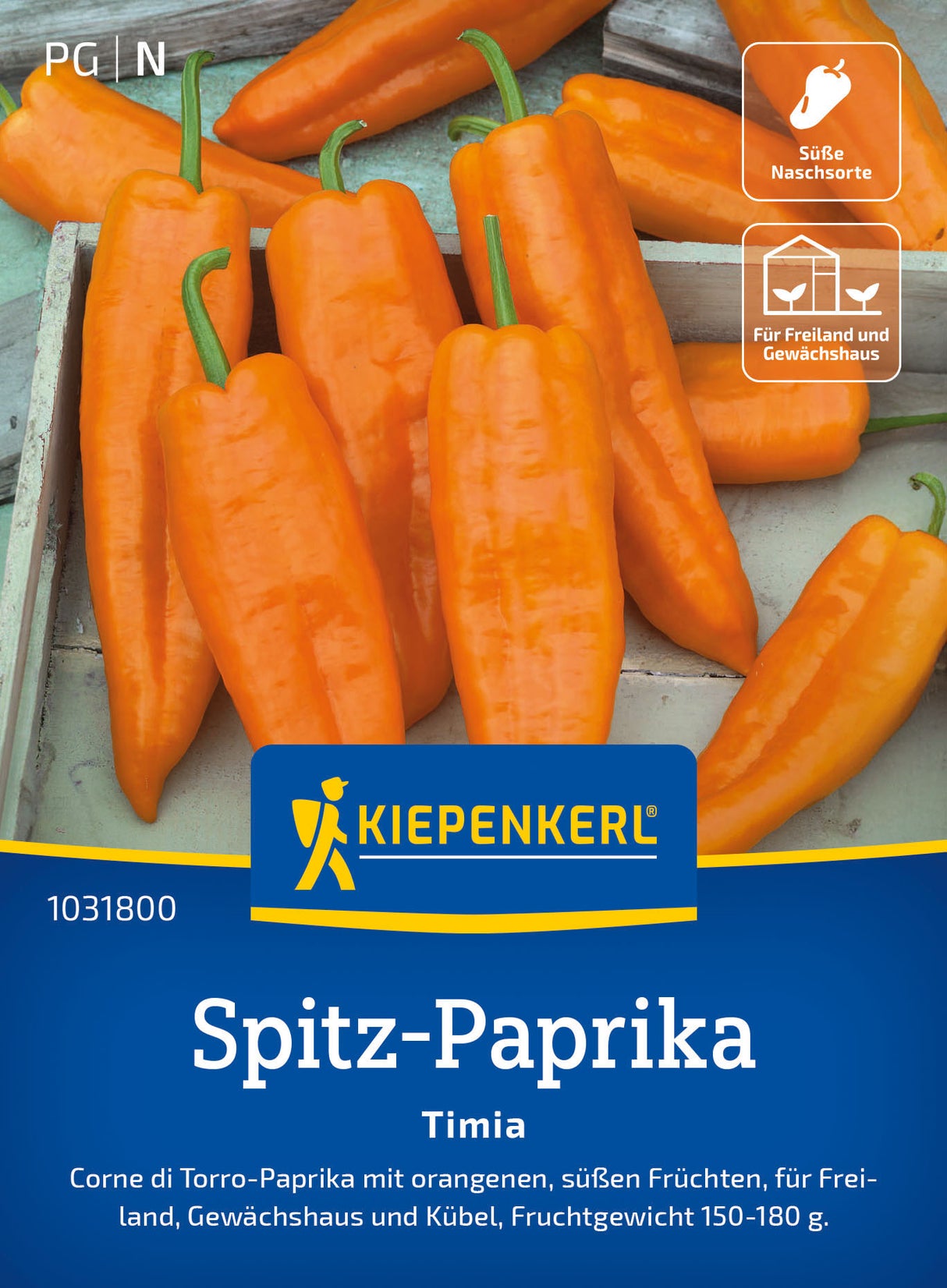 Kiepenkerl Spitzpaprika Timia