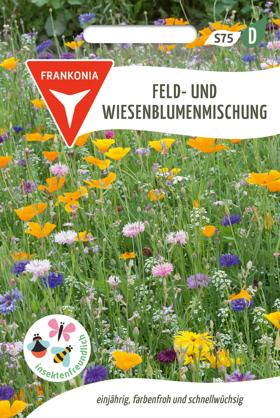 Frankonia Samen Blumensamen-Mischung Feld- und Wiesenblumen