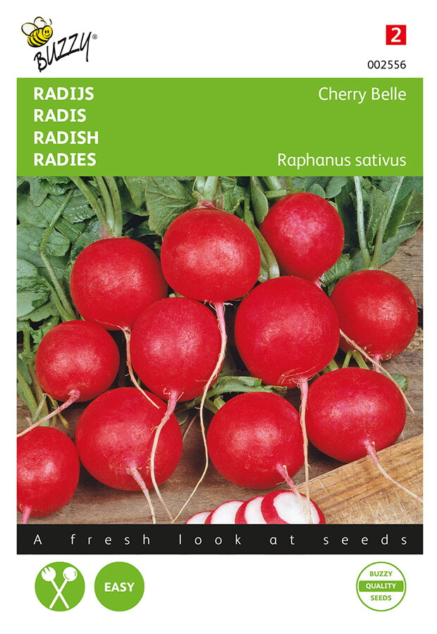 Buzzy Seeds Radieschen Cherry Belle