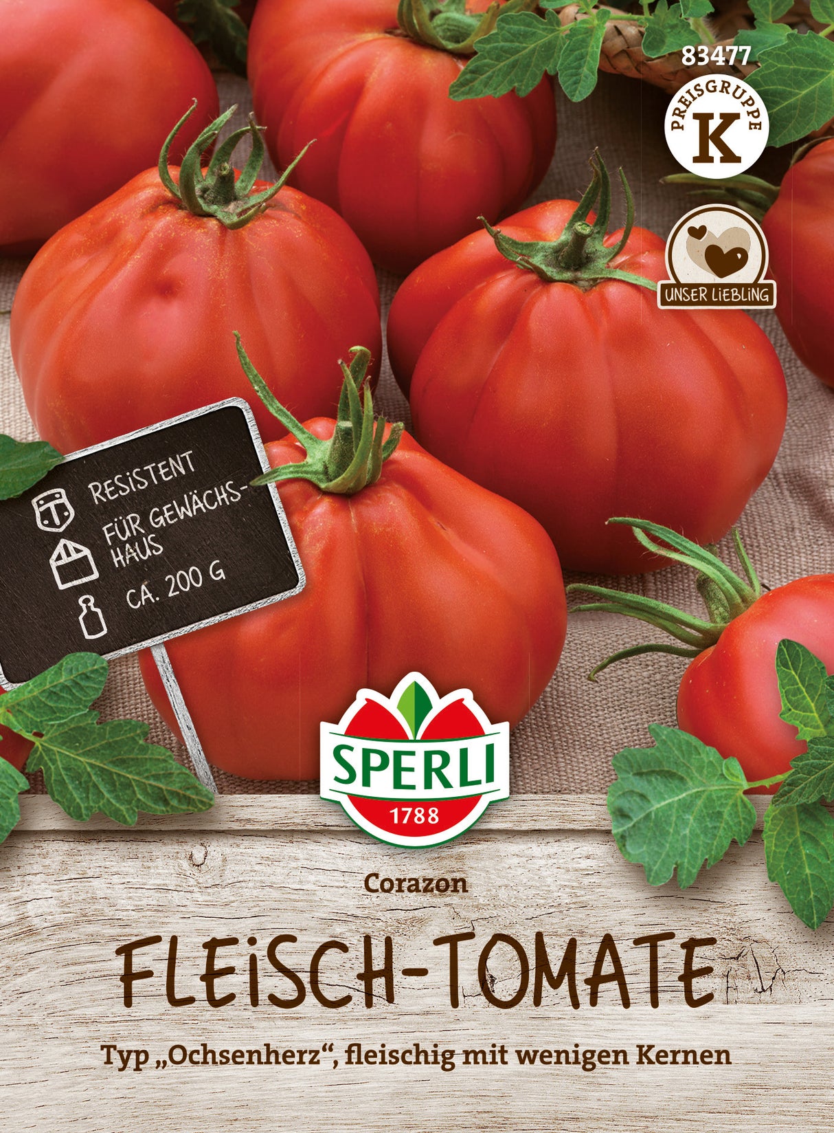 SPERLI Fleischtomate Corazon