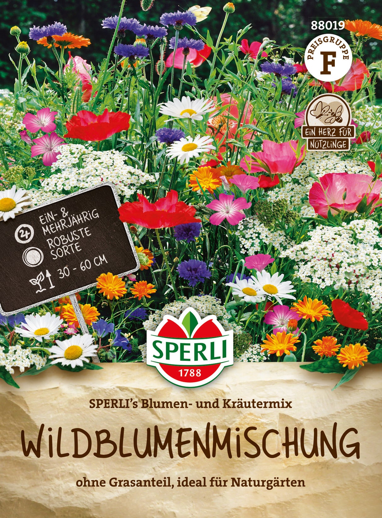 SPERLI Blumensamen-Mischungen SPERLI's Blumen- und Kräutermix