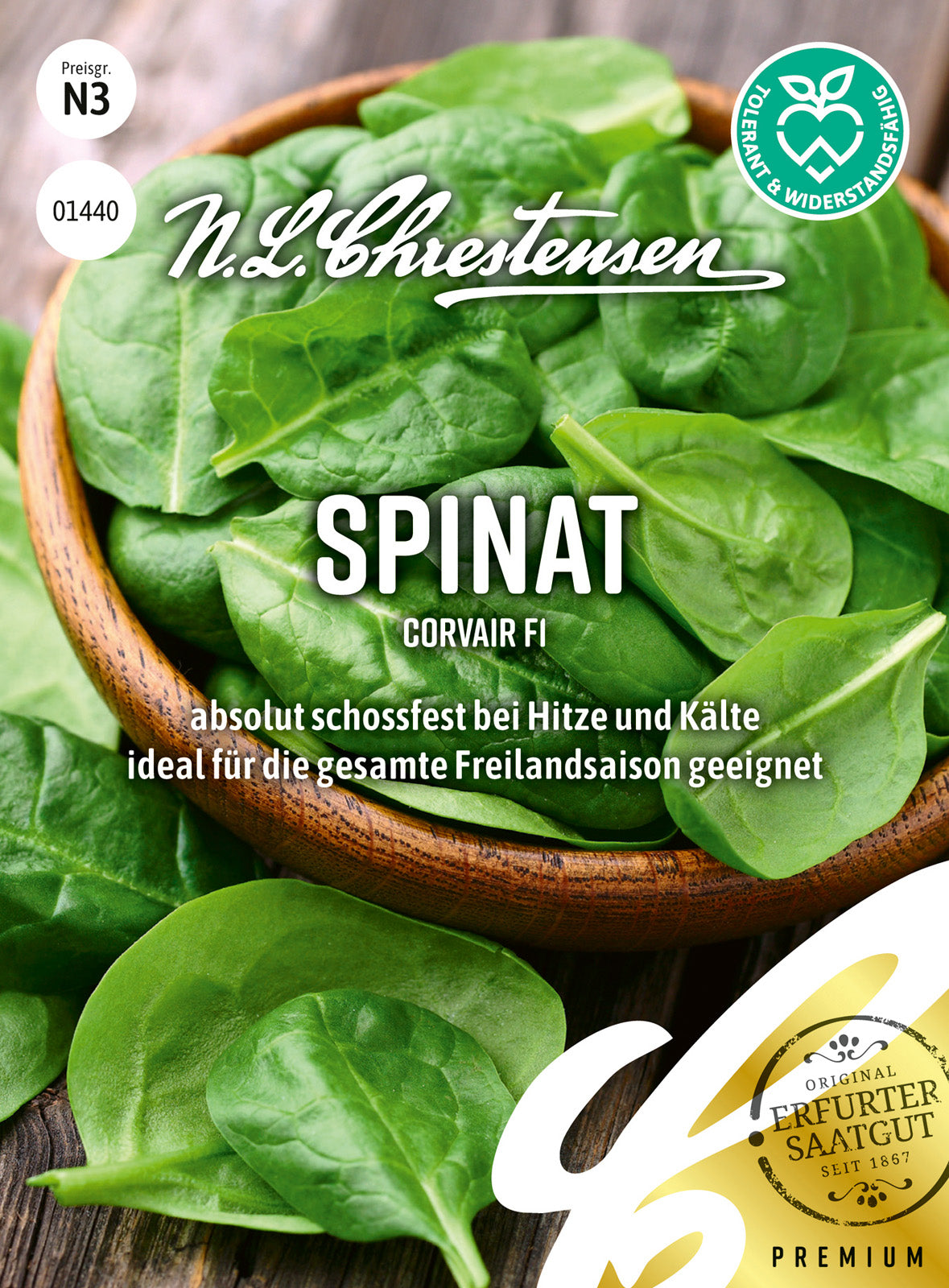 N.L. Chrestensen Spinat Yukon F1