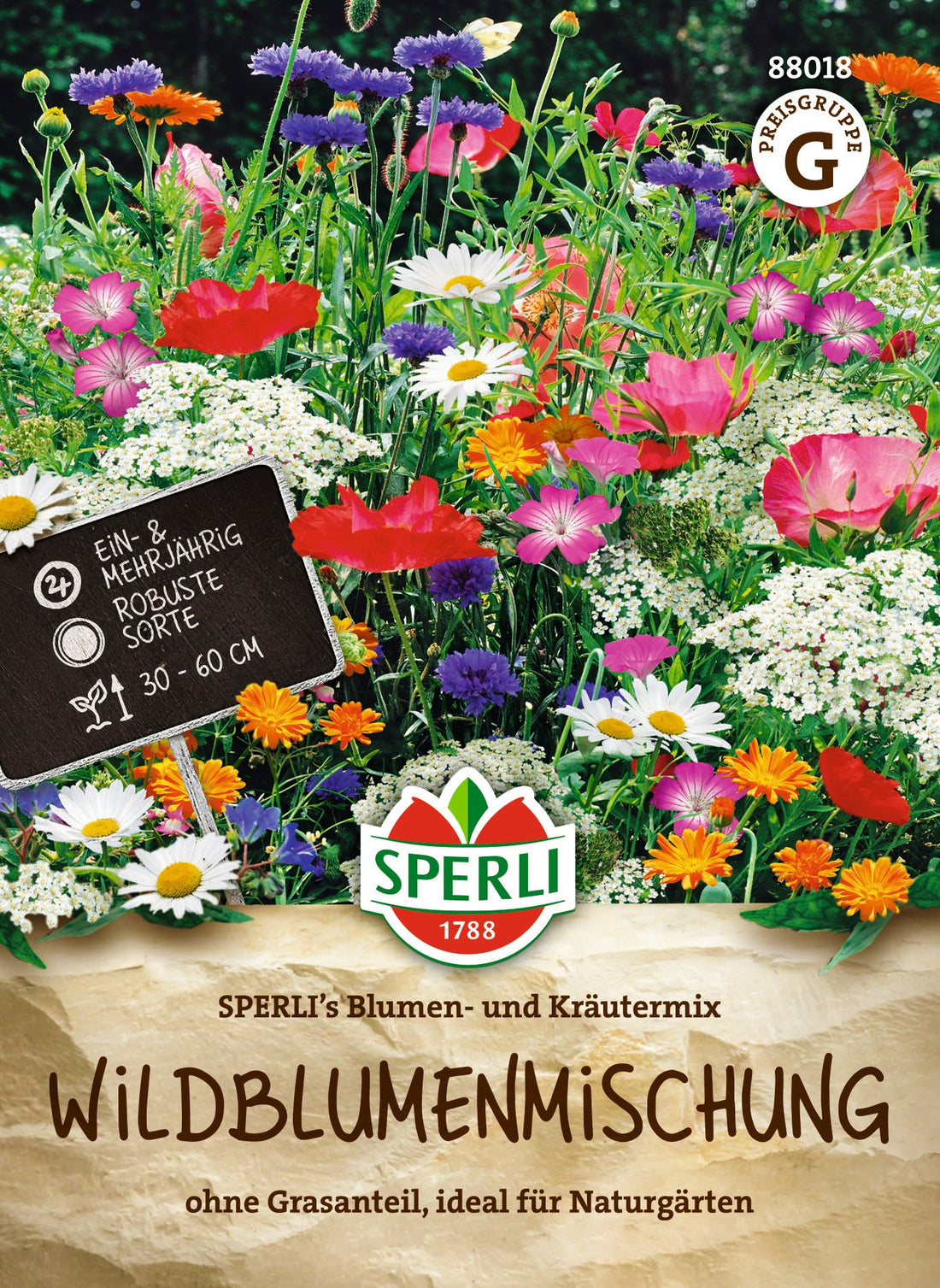 SPERLI Blumensamen-Mischungen SPERLI's Blumen- und Kräutermix