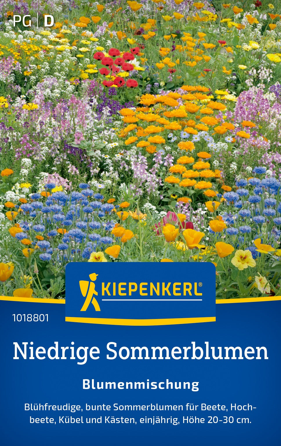 Kiepenkerl Blumensamen-Mischung Niedrige Sommerblumen