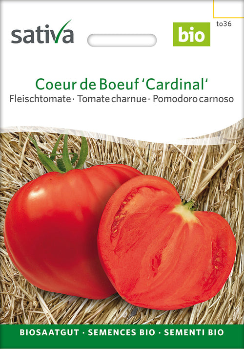 Sativa Fleischtomate Coeur de Boeuf 'Cardinal'