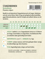 Frankonia Samen Stangenbohnen Neckarkönigin