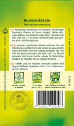 Quedlinburger Brunnenkresse Wasserkresse