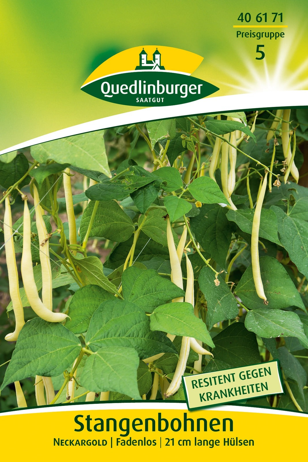 Quedlinburger Stangenbohne Neckargold
