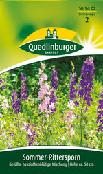 Quedlinburger Sommerrittersporn gefüllte hyazinthblütige Mischung