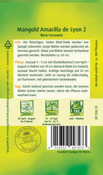 Quedlinburger Mangold Amarilla de Lyon 2