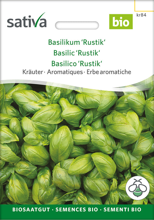 Sativa Basilikum Rustik