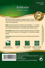 Quedlinburger Feldsalat Verte de Cambrai Saatband