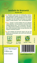 Quedlinburger Zwiebel De Brunswick