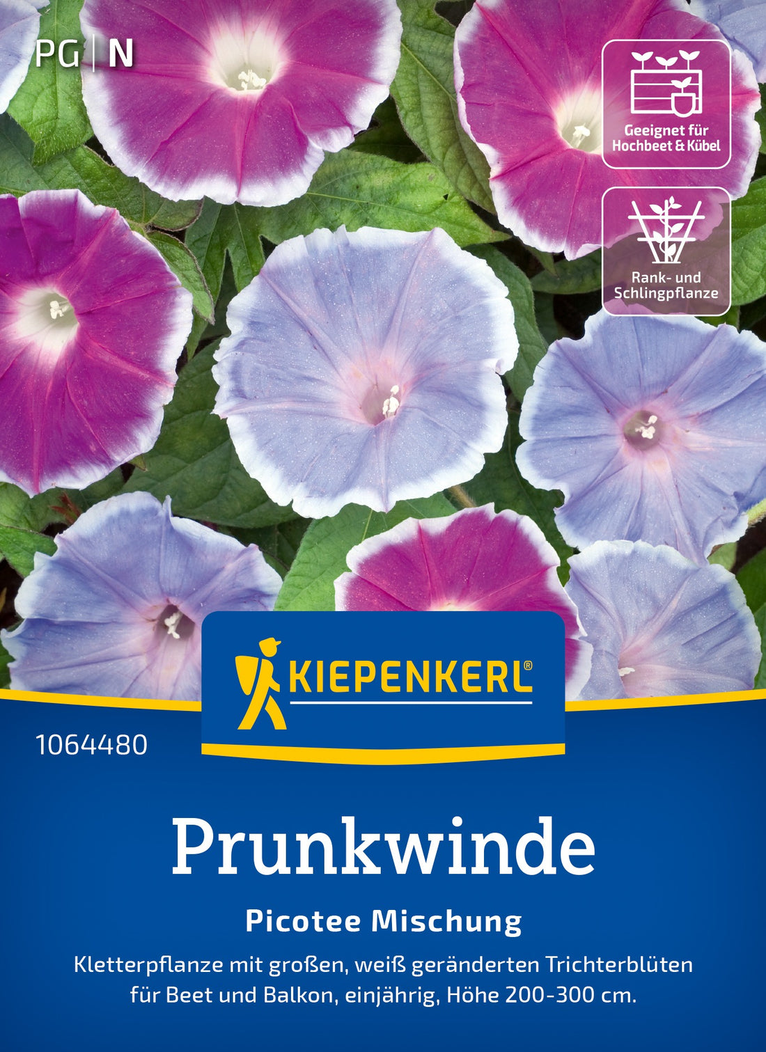 Kiepenkerl Prunkwinden Picotee Mischung