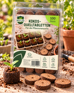HILD Kokos-Quelltabletten Bollerbloom, 100er Blister
