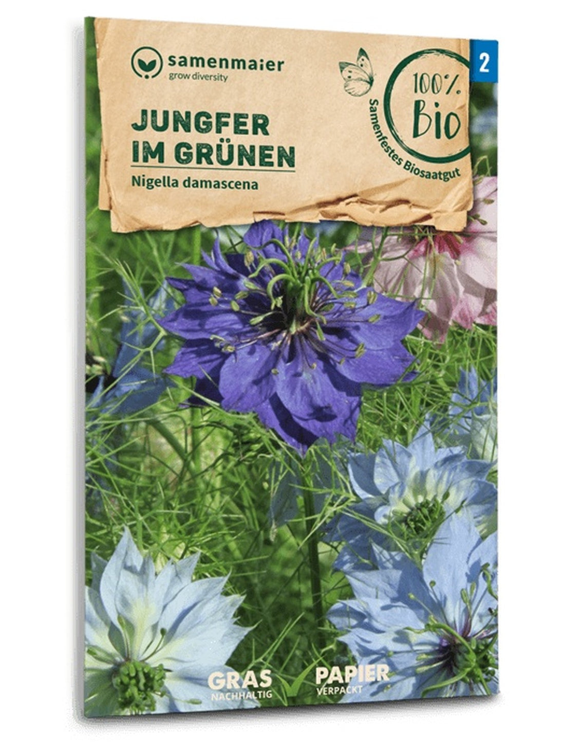 Samen Maier BIO Jungfer im Grünen Mischung