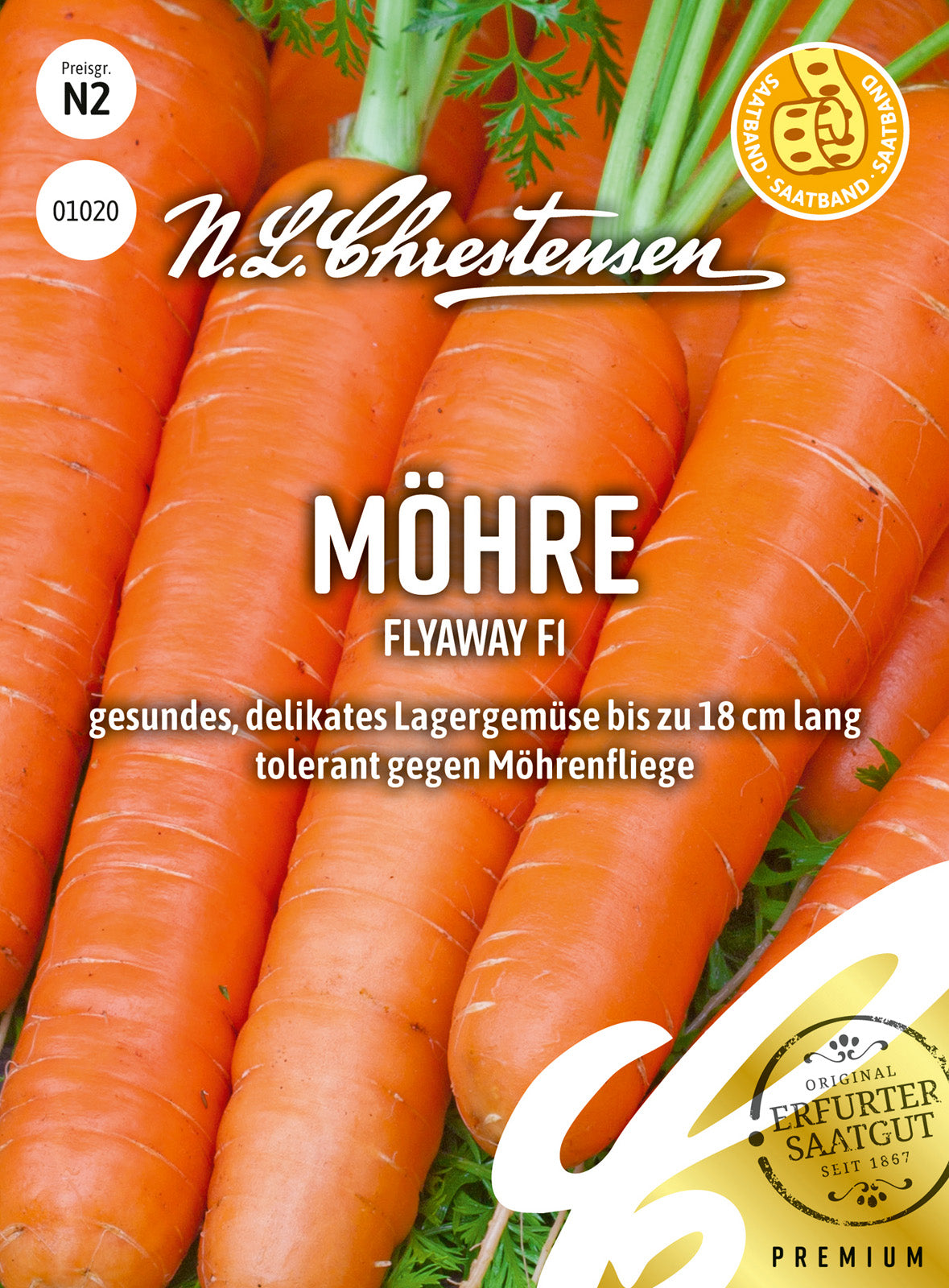 N.L. Chrestensen Möhre Flyaway F1 Saatband