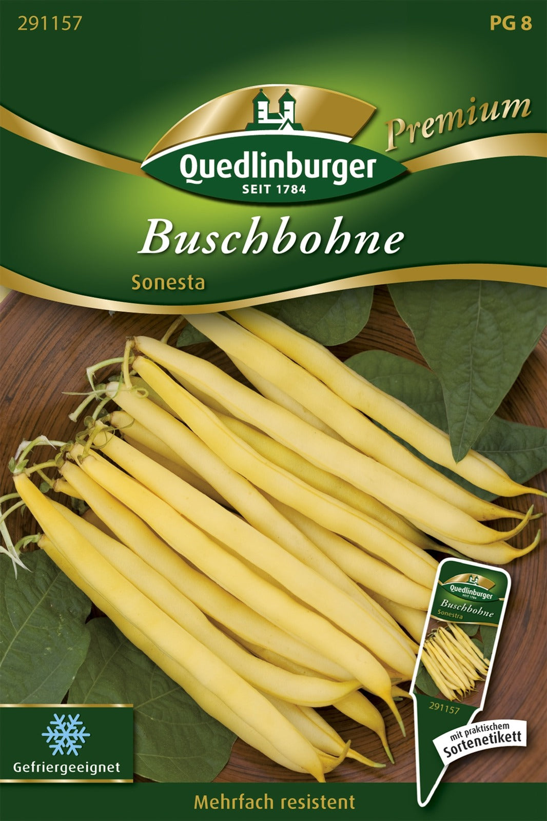 Quedlinburger Buschbohne Sonesta