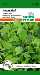 Samen Pfann Asiasalat Green Mix