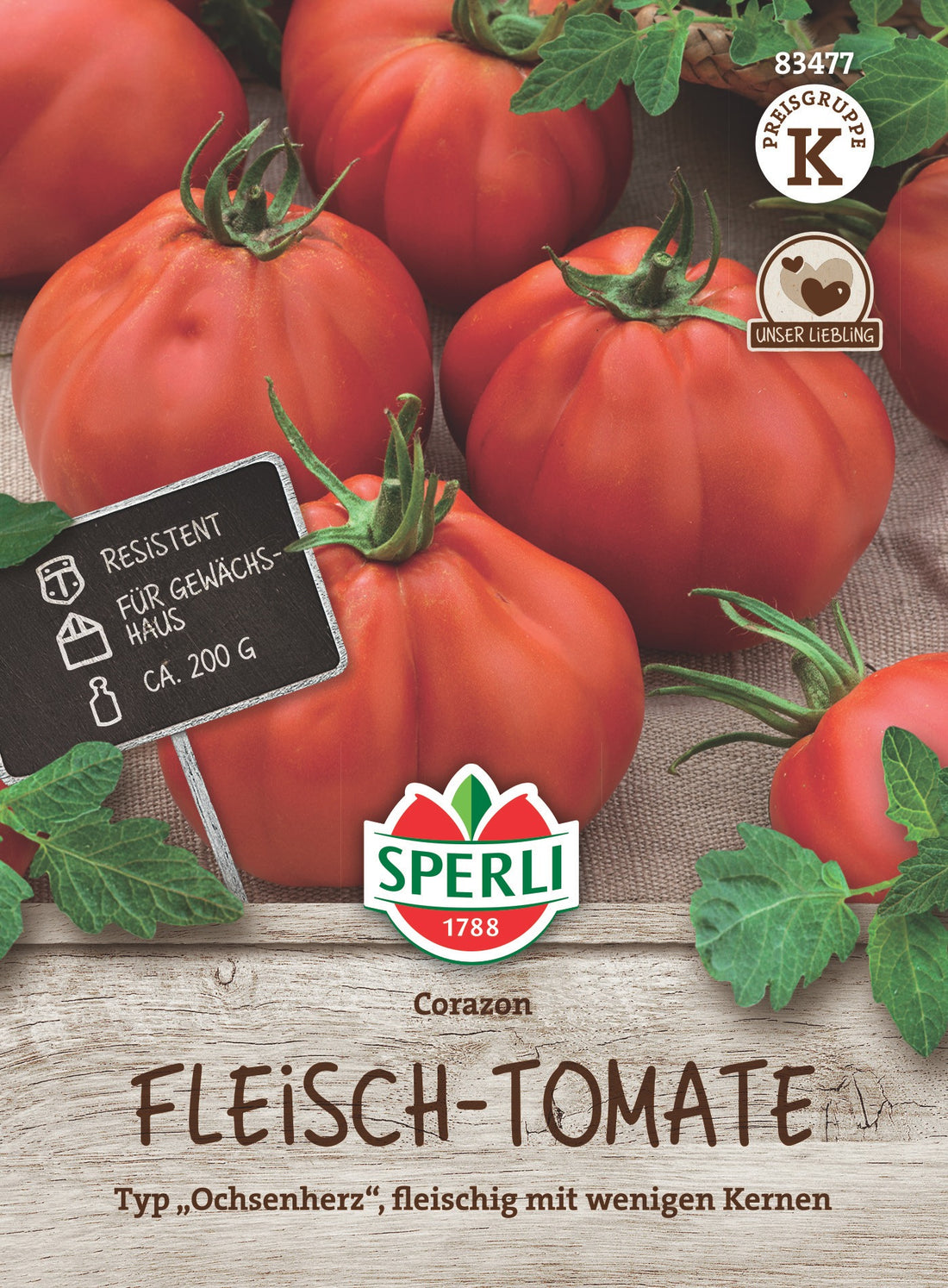 SPERLI Fleischtomate Corazon