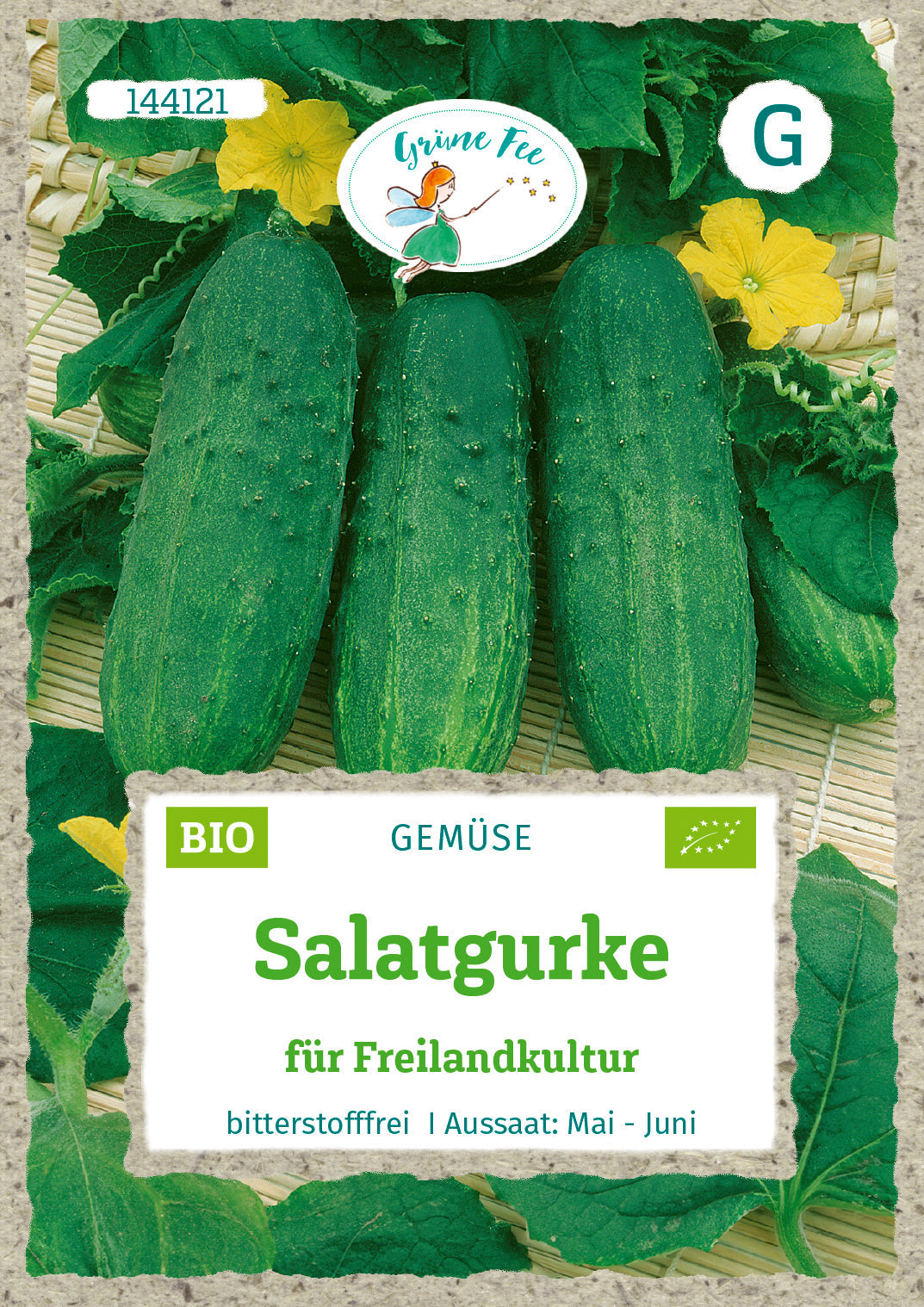 Grüne Fee Salatgurken Marketmore
