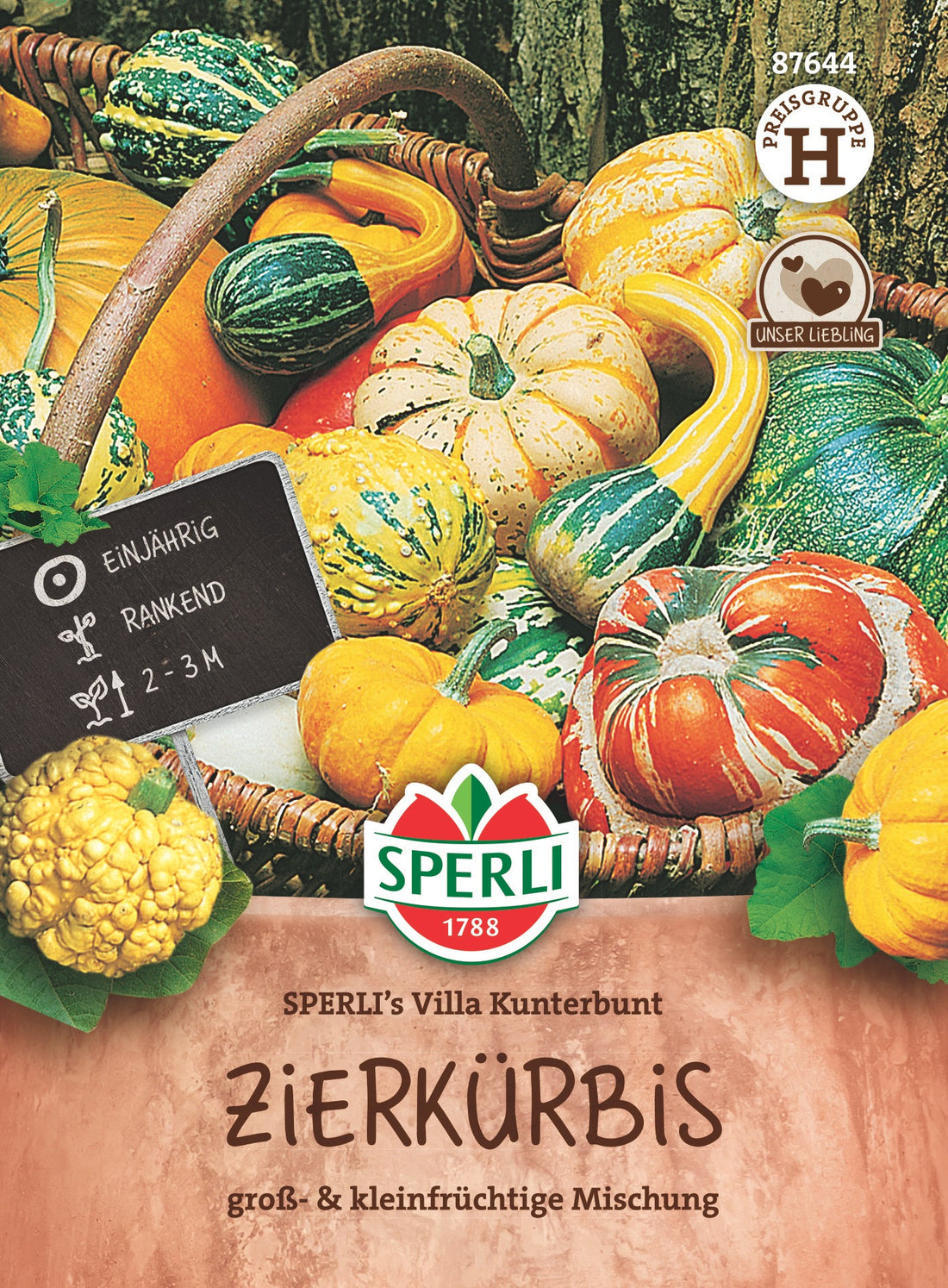 SPERLI Zierkürbis SPERLI's Villa Kunterbunt