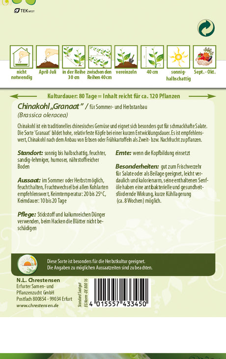 N.L. Chrestensen Chinakohl Granaat