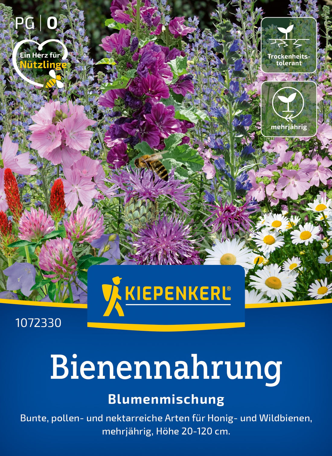 Kiepenkerl Blumensamen-Mischung Mehrjährige Bienenfutterpflanzen