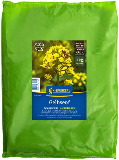 Kiepenkerl Gründünger Gelbsenf 1 kg