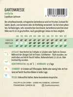 Frankonia Samen Kresse einfache Vorteilspackung