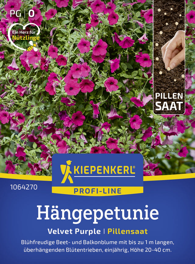 Kiepenkerl Petunien Velvet Purple Pillensaat