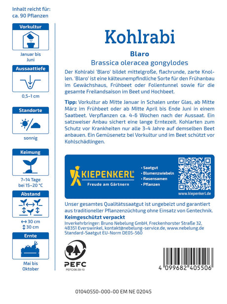 Kiepenkerl Kohlrabi Blaro
