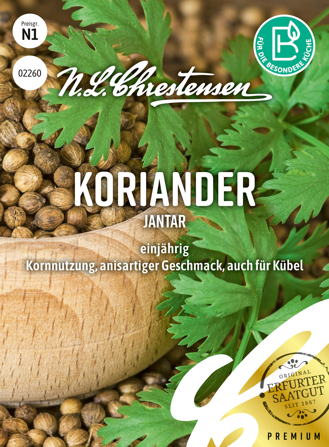 N.L. Chrestensen Koriander Jantar