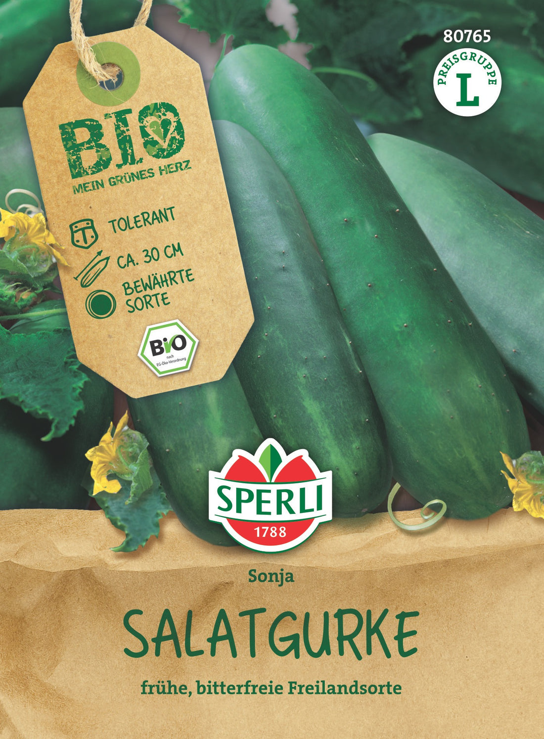 SPERLI BIO Salatgurke Sonja