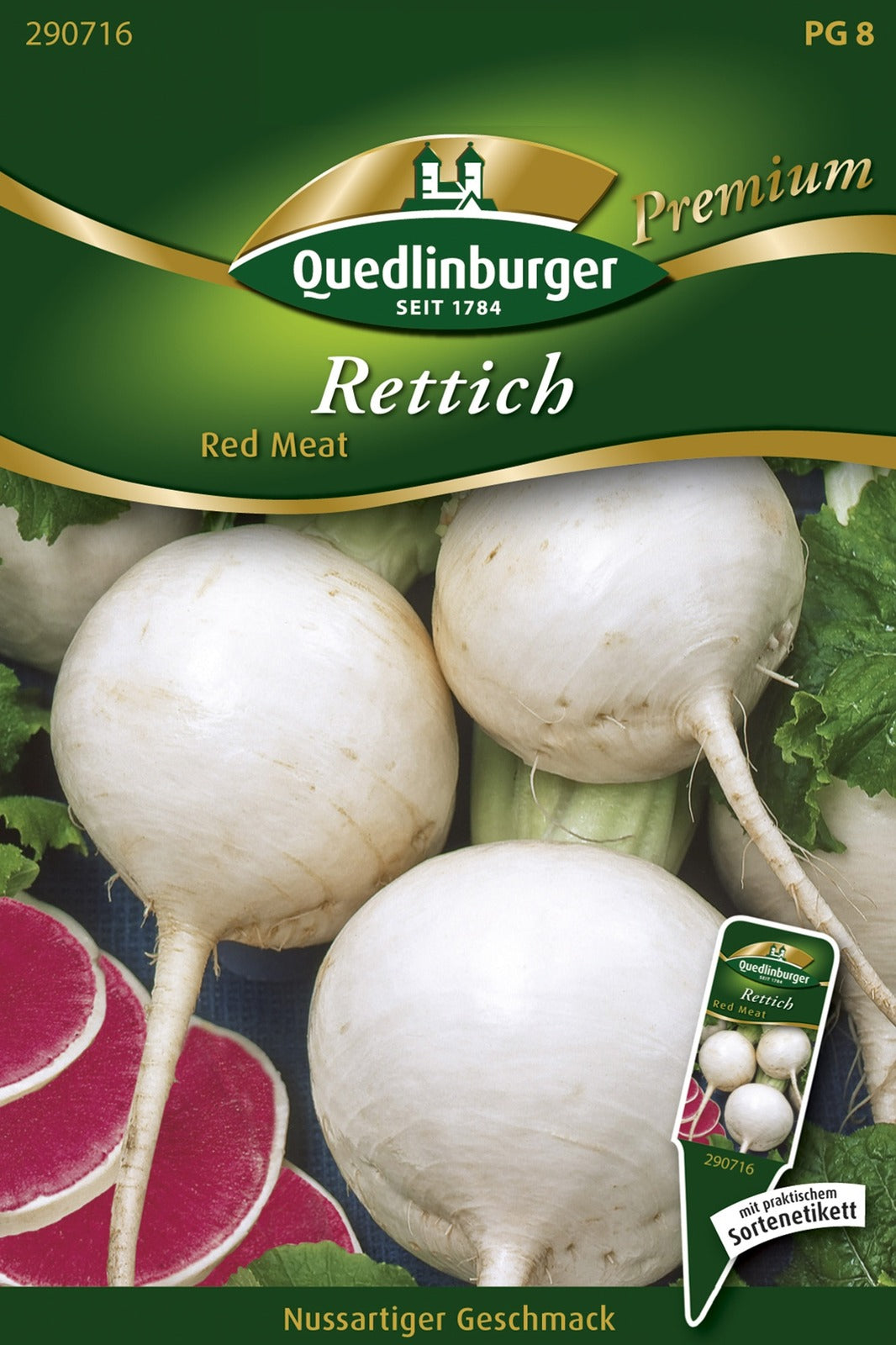 Quedlinburger Frühlingsrettich Red Meat
