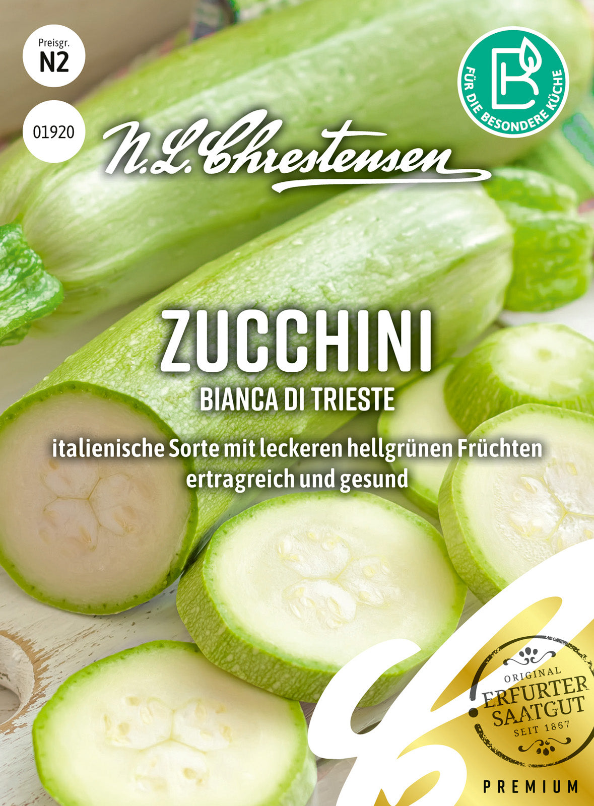 N.L. Chrestensen Zucchini Bianca di Trieste