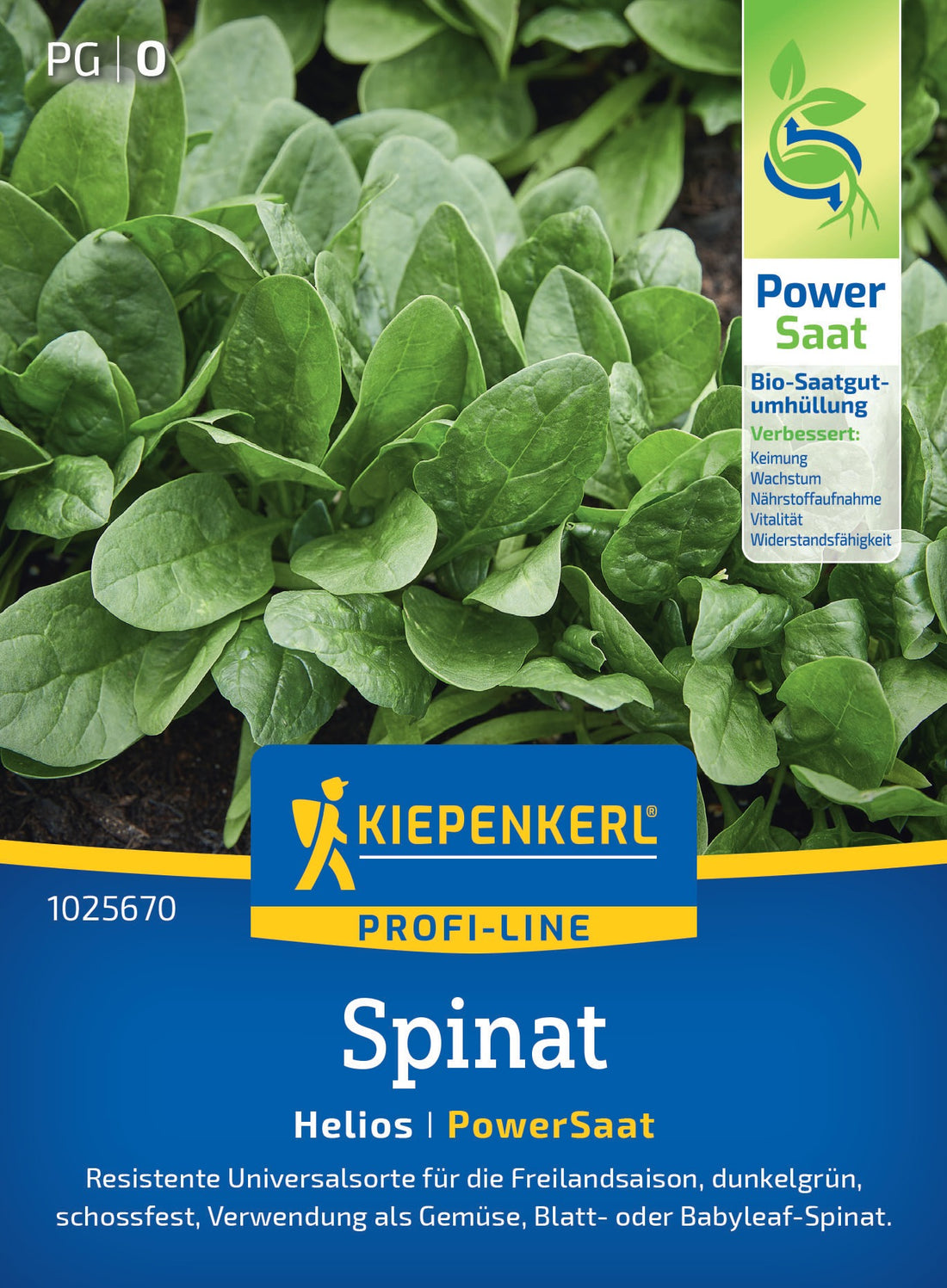 Kiepenkerl Spinat Helios Powersaat