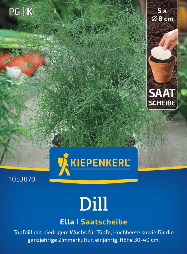 Kiepenkerl Dill Ella Saatscheibe