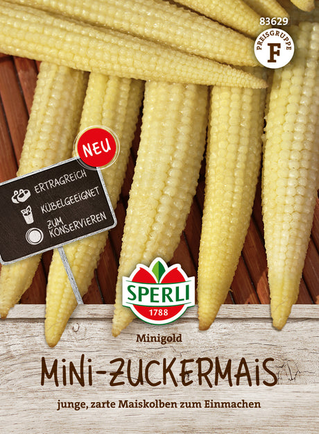 SPERLI Mini-Zuckermais Minigold