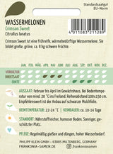 Frankonia Samen Wassermelonen Crimson Sweet
