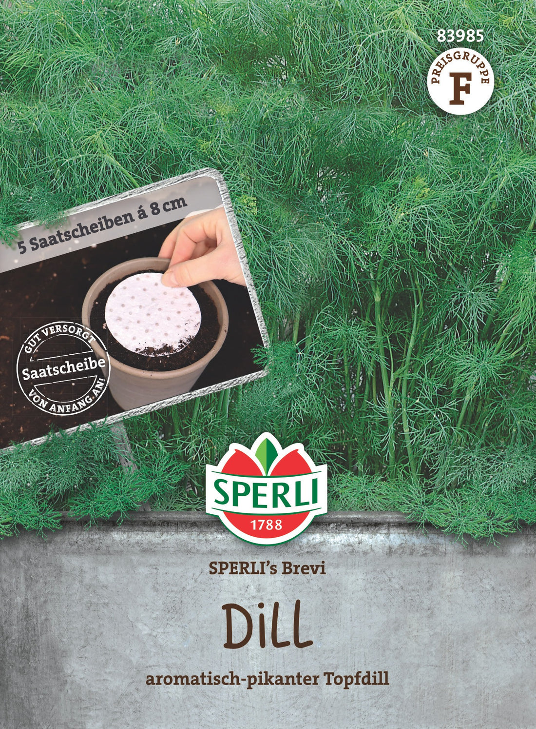 SPERLI Dill SPERLI's Brevi Saatscheibe