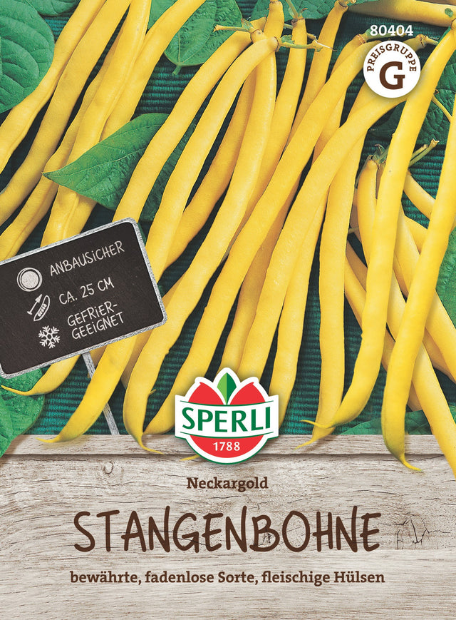 SPERLI Stangenbohne Neckargold