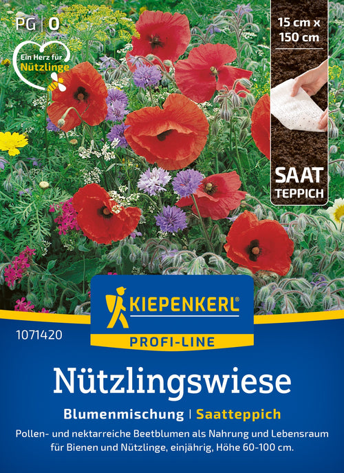 Kiepenkerl Blumensamen-Mischung Nützlingswiese Saatteppich