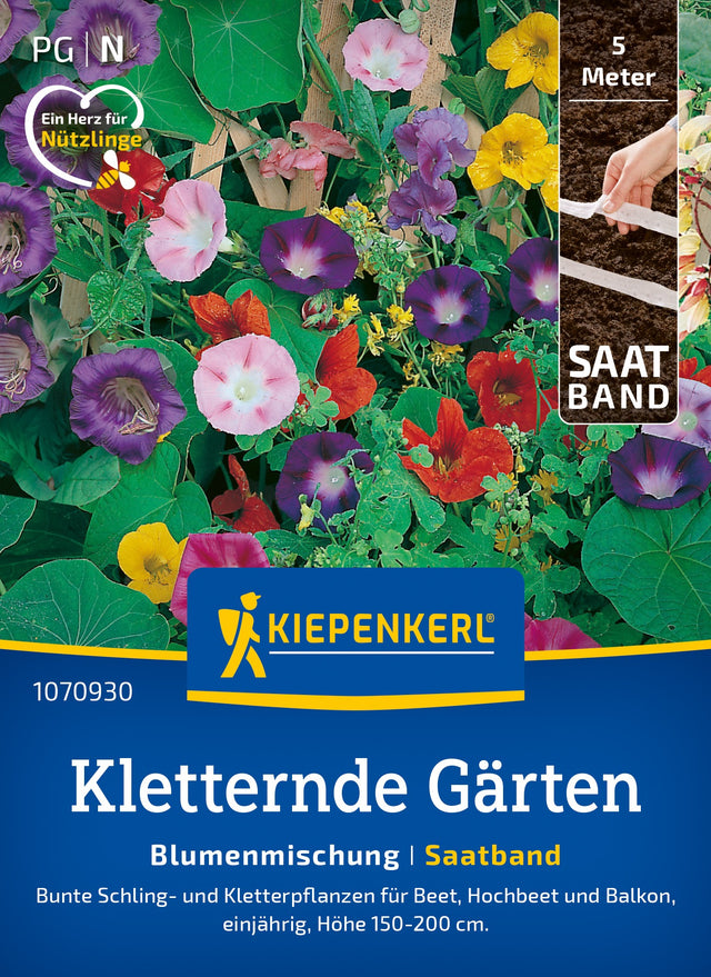 Kiepenkerl Blumensamen-Mischung Kletternde Gärten Saatband