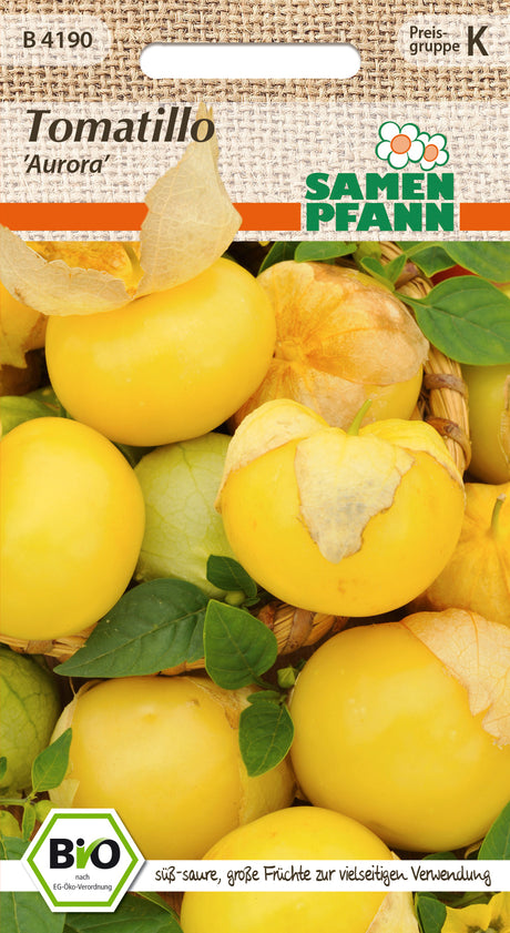 Samen Pfann BIO Tomatillo Aurora