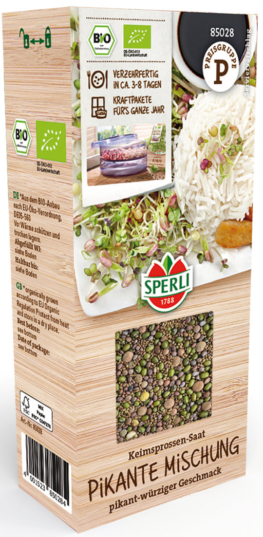 SPERLI BIO Keimsprossen Pikante Mischung