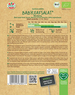 SPERLI BIO Pflück- & Schnittsalat Red salad bowl, Suzan, Marvel of Four Seasons, Little Leprechaun